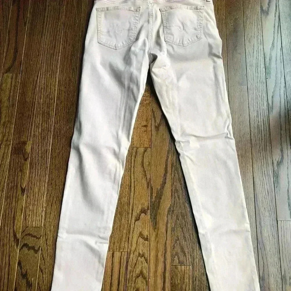 AG Adriano Goldschmied The Farrah High-Rise Skinny Ankle Jean-Size 28R-Blush - Picture 7 of 14